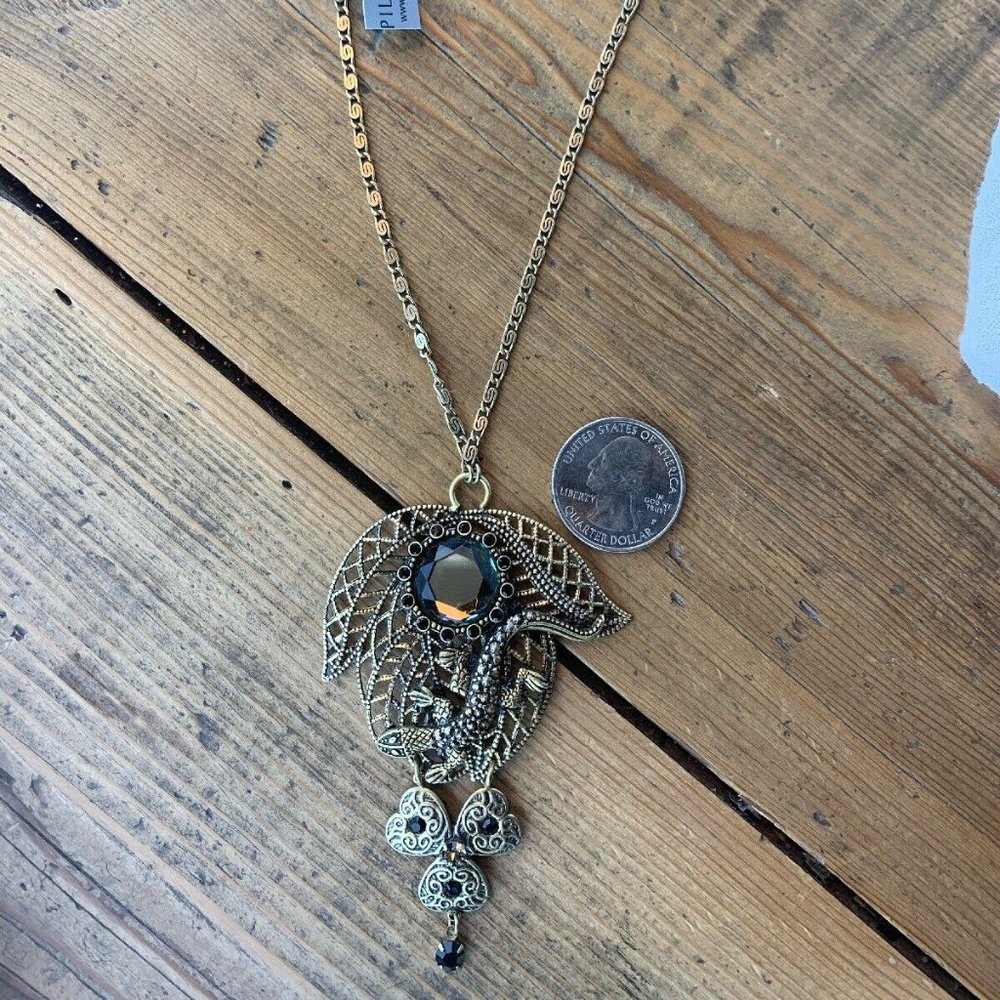 Nwt Authentic Pilgrim Jewelry Crystal Necklace